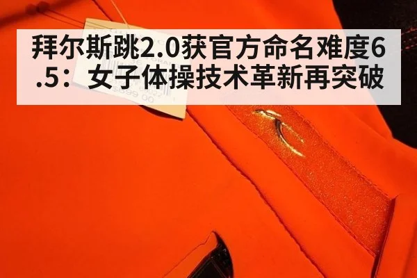 拜尔斯跳2.0获官方命名难度6.5：女子体操技术革新再突破